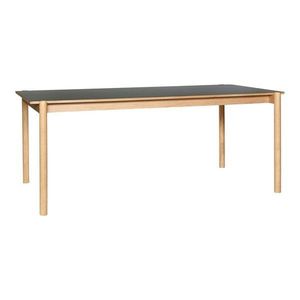Jedálenský stôl z dubového dreva 107x190 cm Oblique – Hübsch vyobraziť
