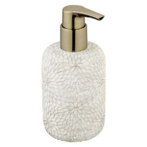 Biely dávkovač mydla z polyresínu 300 ml Montalfano – Wenko vyobraziť