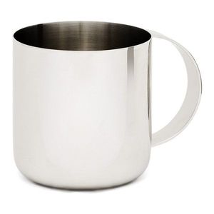Hrnček z nehrdzavejúcej ocele v striebornej farbe Nirela – Kave Home vyobraziť