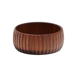 Drevená servírovacia miska v tmavo prírodnej farbe Rommu – Kave Home vyobraziť