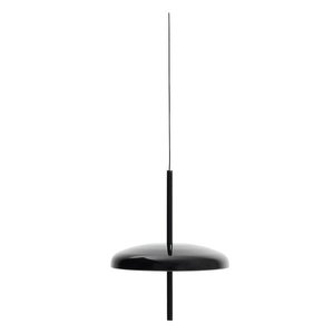 Čierne LED stropné svietidlo so stmievačom s kovovým tienidlom ø 16 cm Porte – Kave Home vyobraziť