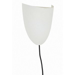 Biele nástenné svietidlo do zásuvky Nibla – Kave Home vyobraziť