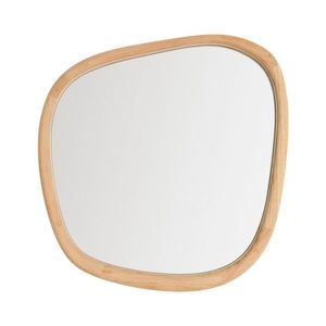 Nástenné zrkadlo s dreveným rámom 45, 5x47 cm Alura – Kave Home vyobraziť