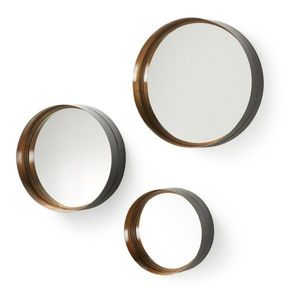 Nástenné zrkadlá v súprave 3 ks ø 35 cm Wilton – Kave Home vyobraziť