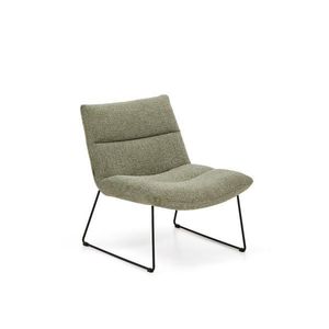 Zelené ženilkové kreslo Asen – Kave Home vyobraziť