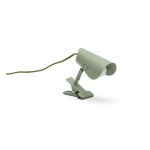 Zelená kovová stolová lampa s klipom (výška 16 cm) Jula – Kave Home vyobraziť