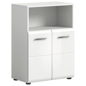 MID.YOU SPODNÁ SKRINKA, biela s vysokým leskom, biela, 60/82/30 cm vyobraziť