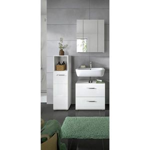 MID.YOU KÚPEĽŇA biela s vysokým leskom vyobraziť