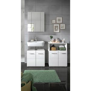 MID.YOU KÚPEĽŇA biela s vysokým leskom vyobraziť