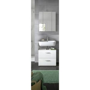 MID.YOU KÚPEĽŇA biela s vysokým leskom vyobraziť