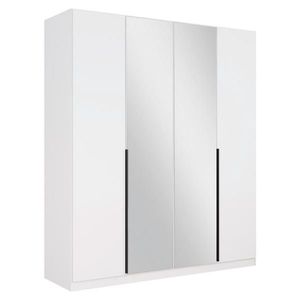 Rauch Möbel SKRIŇA S OTOČNÝMI DVERAMI, biela, 181/210/54 cm vyobraziť