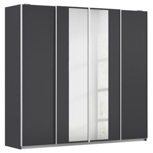 Rauch Möbel ŠAT. SKRIŇA S POSUV. DVERAMI, číra, tmavosivá, 226/211/62 cm vyobraziť