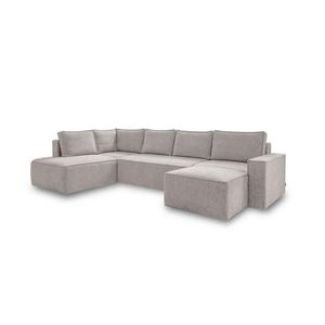 MID.YOU SEDACIA SÚPRAVA, textil, sivá, biela vyobraziť