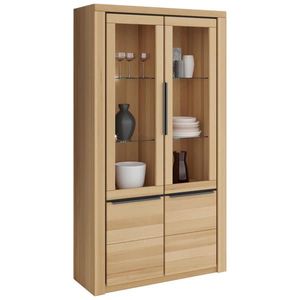 Livetastic VITRÍNA, buk, farba buka, 108/199/40 cm vyobraziť
