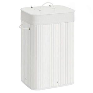 KÔŠ NA BIELIZEŇ, biela vyobraziť