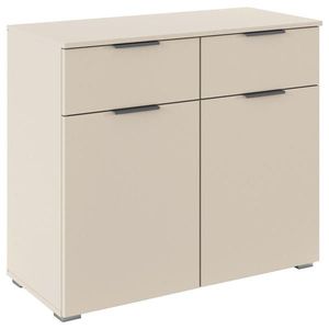 Rauch Möbel KOMODA, šampanská, 80/81/42 cm vyobraziť