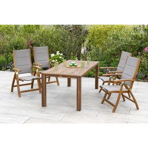 Gardenson ZOSTAVA ZÁHRADNÉHO NÁBYTKU drevo, textil vyobraziť