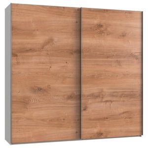 MID.YOU ŠAT. SKRIŇA S POSUV. DVERAMI, biela, farba duba, 250/236/65 cm vyobraziť