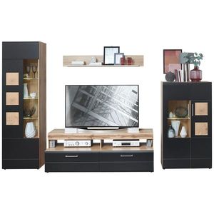 Hom`in OBÝVACIA STENA, čierna, farba duba vyobraziť