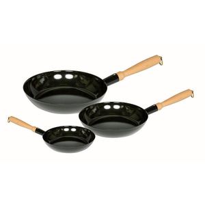 Riess SADA PANVÍC, smalt, 3-dielne, 20+24+26 cm vyobraziť