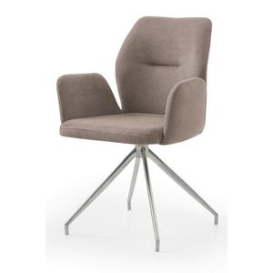 Livetastic STOLIČKA S PODRÚČKAMI, štruktúra, hnedá vyobraziť