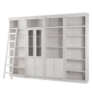 Livetastic OBÝVACIA STENA, biela, farba borovice vyobraziť