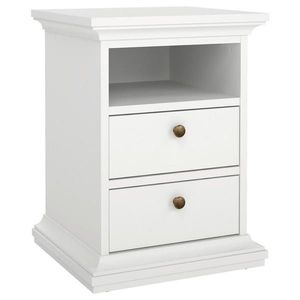 MID.YOU NOČNÝ STOLÍK, biela, 43, 6/58, 8/40 cm vyobraziť