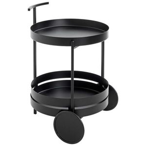 SERVÍROVACÍ VOZÍK, čierna, 42/42/61 cm vyobraziť