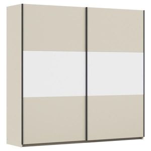 Rauch Möbel ŠAT. SKRIŇA S POSUV. DVERAMI, biela, hliníková, šampanská, 218/210/59 cm vyobraziť