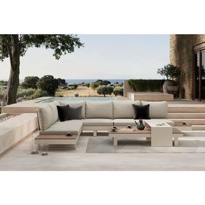 Ambia Garden TERASOVÁ SEDACIA SÚPRAVA 4-dielne, kov, plast, textil vyobraziť