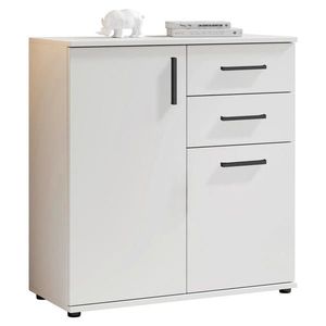 Livetastic ŠIROKÁ KOMODA, biela, 80/84/35 cm vyobraziť