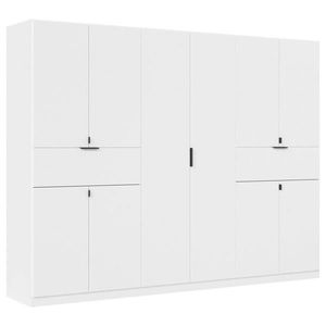 Rauch Möbel SKRIŇA S OTOČNÝMI DVERAMI, biela, 271/210/54 cm vyobraziť