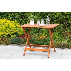Gardenson SKLADACÍ ZÁHRADNÝ STÔL, drevo, 90/72/60 cm vyobraziť