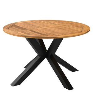 Ambia Garden ZÁHRADNÝ STÔL, drevo, kov, 130/75/130 cm vyobraziť