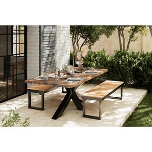 Ambia Garden ZÁHRADNÝ STÔL, drevo, 200/100/76 cm vyobraziť