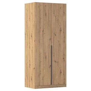 Rauch Möbel SKRIŇA S OTOČNÝMI DVERAMI, tmavosivá, dub artisan, 91/229/54 cm vyobraziť