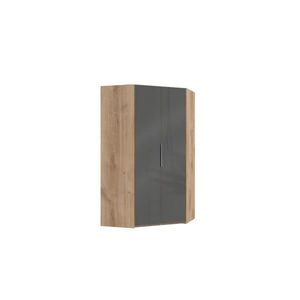 MID.YOU ROHOVÁ SKRIŇA, sivá, farba duba, 120/216/120 cm vyobraziť