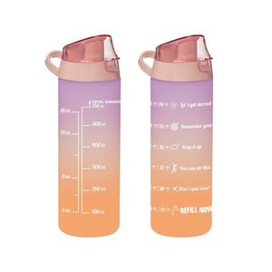 TORO FĽAŠA NA VODU DVOJFAREBNÁ 750 ML, PLASTOVÁ vyobraziť