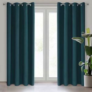 ArtFir Zatemňovací záves LOGAN K | petrolejová 135 x 250 cm vyobraziť