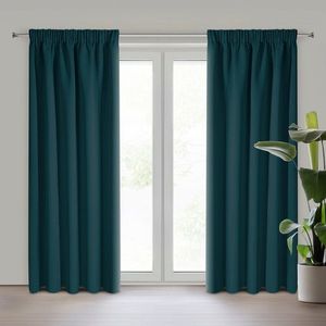 ArtFir Zatemňovací záves LOGAN P | petrolejová 135 x 270 cm vyobraziť