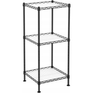 Koupelnový regál Getta černý vyobraziť