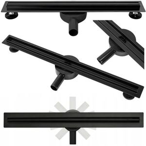 Lineárny odtok REA NEO Slim Pro Black 70 vyobraziť