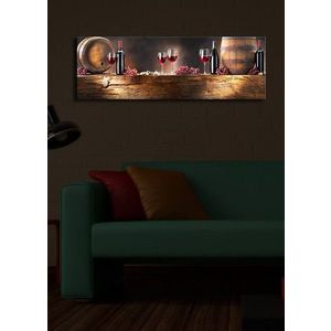 Obraz s led osvetlením Víno 90x30 cm vyobraziť