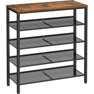 Stojan na topánky Vasagle Lorado 93 cm hnedý vyobraziť