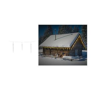 Vánoční světelný LED řetěz Icicle II 690 cm teplá bílá vyobraziť