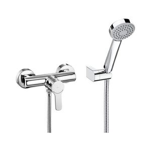 Roca A5A2009C02 - Sprchová súprava s batériou L20 v lesklom chróme A5A2009C02 vyobraziť