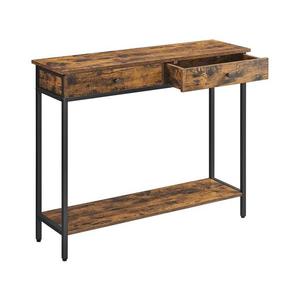 Odkladací stolík LUVOR hnedá/čierna LNT015B01V1 vyobraziť