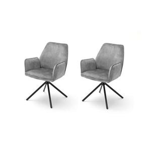 MC Akcent Jedálna stolička NEXORO 1 ks sivá 4027207189266 vyobraziť