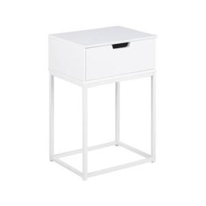 Nočný stolík CARLY biely 0000086244 vyobraziť