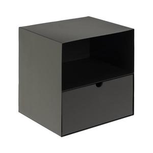 Nočný stolík BEKIM s možnosťou montáže na stenu, čierny 0000090850 vyobraziť